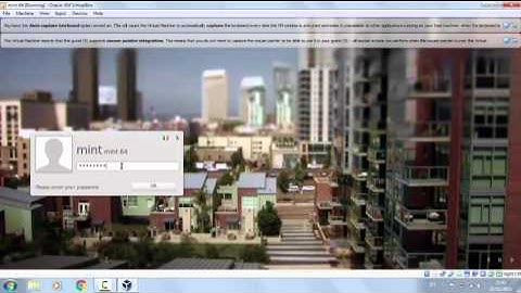 how to make a virtual machine with oracle virtualbox using linux mint