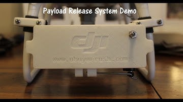 DJI P4P PAYLOAD RELEASE SYSTEM DEMO