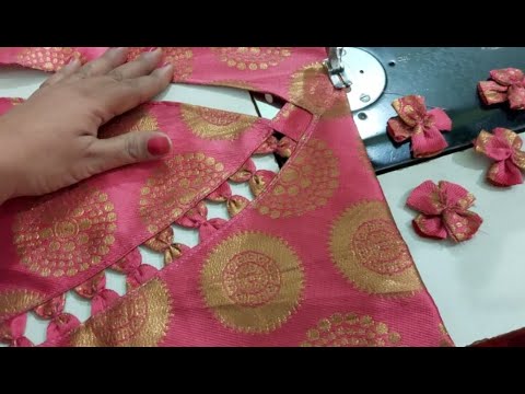 Beautiful new blouse Design for 2021 with cutting and Stitching - YouTube