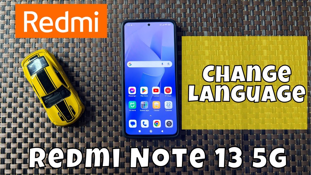 How To Change Language On Redmi Note 13 5g