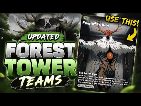 (Updated) The BEST Teams for the Forest Tower! Anime Card Clash