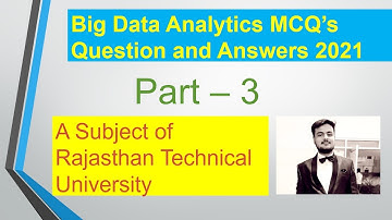 Big Data Analytics Important MCQ Questions 2021 Exam Part 3