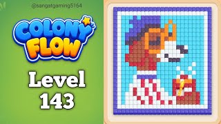Colony Flow Level 143 game walkthrough