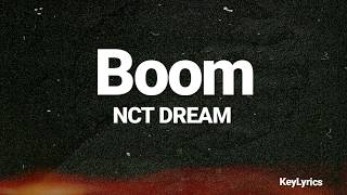 Boom - NCT DREAM (Lyrics & Terjemahan )