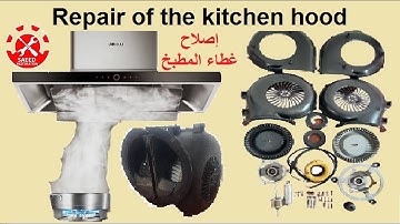 How to repair a fan motor in a cooker hood II Cooker hood motor repair! Full video