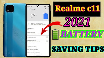 Realme C11  2021 Secret battery saving tips]By HM technical