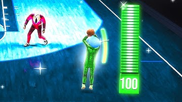 This is what happens when a build with a 100 3PT RATING goes to the 1v1 STAGE on NBA2K22...
