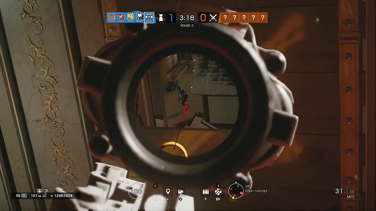A Doc spawnpeek. Rainbow Six Siege