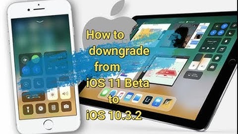 Downgrade to iOS 10 from iOS 11 beta without losing any data (Officially) -Easily