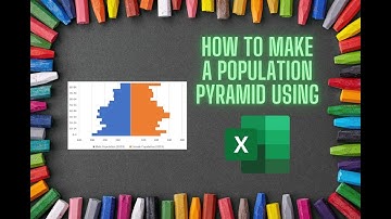 How to Make a Population Pyramid using Microsoft Excel