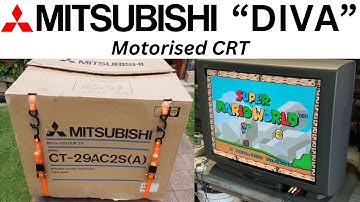 Boxed Mitsubishi CT-29AC2S(A) Motorised CRT Television