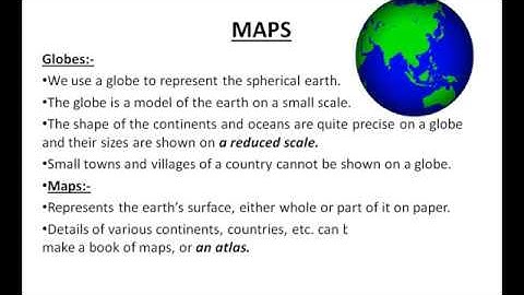 Class, 6 chapter -  Maps