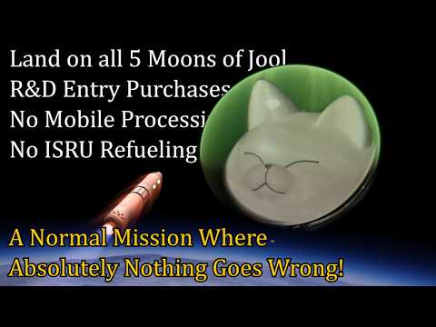 Attempting the Jool 5 in Kerbal Space Program's Hardest Career