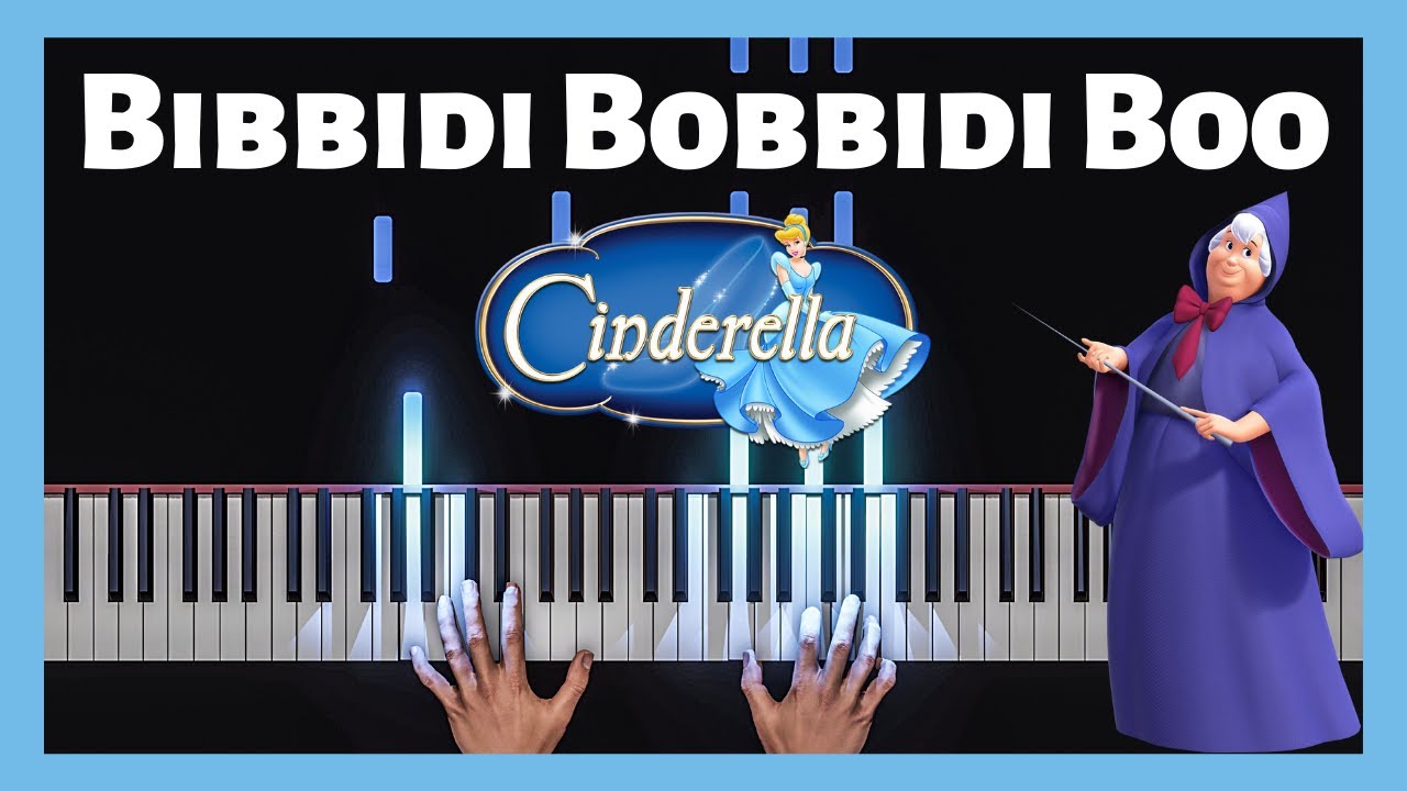 Cinderella - Bibbidi Bobbidi Boo Variations | Piano Tutorial | 4K 60fps