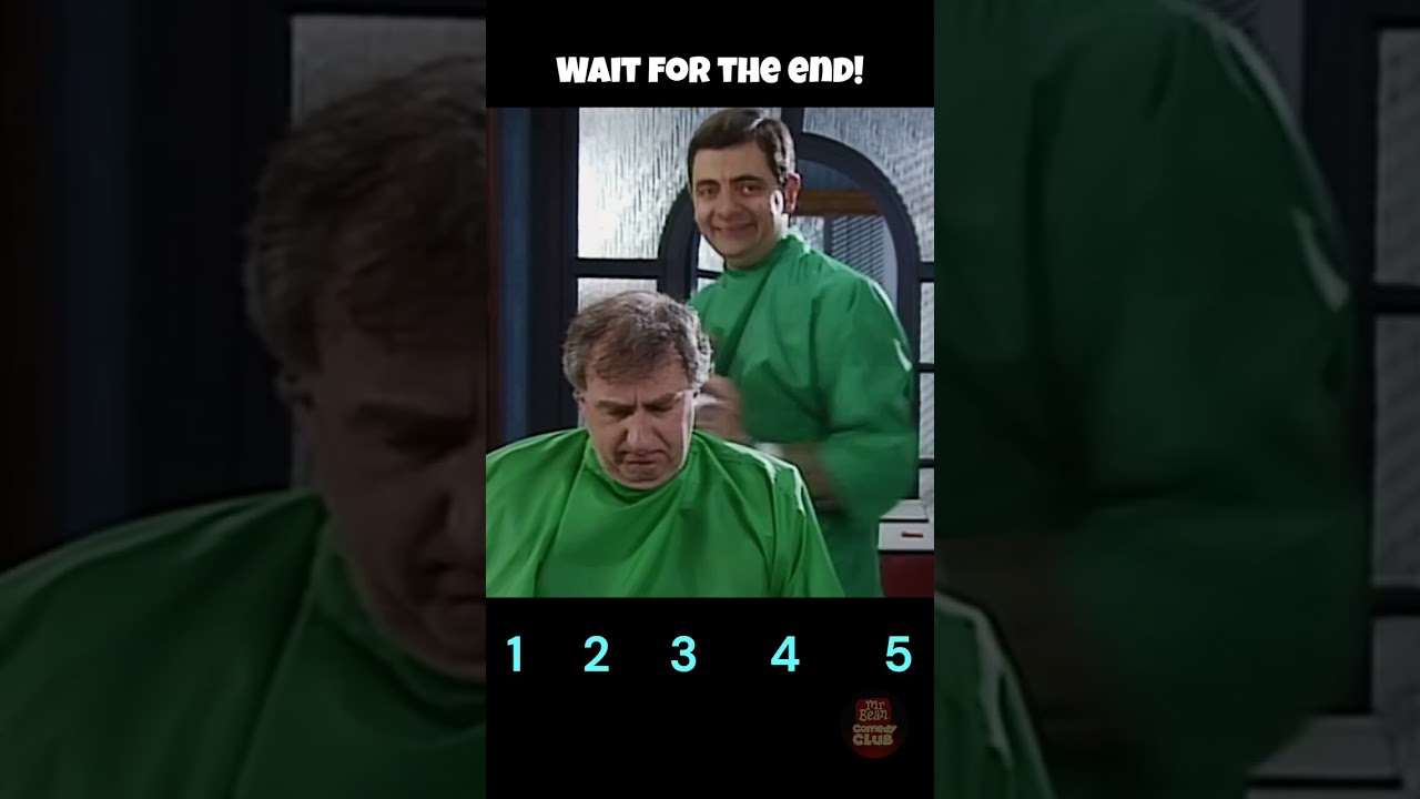 Why Does Mr Bean make EVERYTHING worse... 💀 The worst barber in town