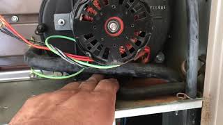 Furnace diagnosis, pressure switch and inducer motor