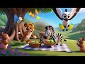 Tia The Tiger Cub Ollie The Owl And Zara The Zebra They Decide To Have A Magical Picnic Tia The Tiger Cub Ollie The Owl And Zara The Zebra They Decide To Have A Magical Picnic