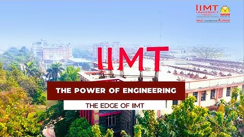Start Your Engineering Journey at IIMT University | Admissions 2025-26 Now Open!