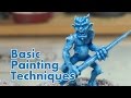 How to Paint Miniatures - The Basics - NPC Chris Vlog 004