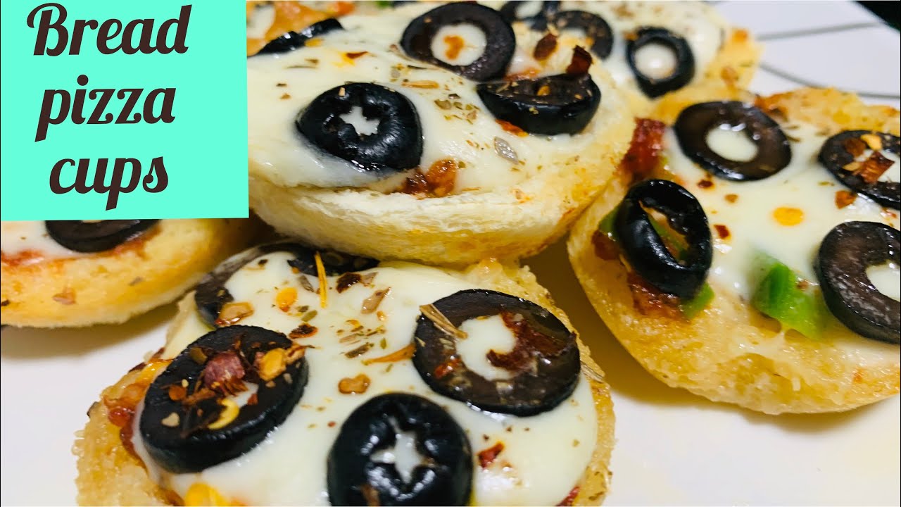 Bread pizza cup recipe l pizza cup recipe l bread katori pizza