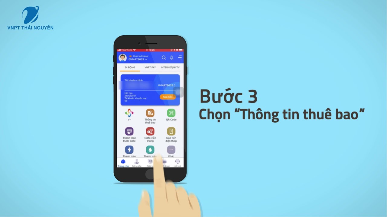 Cách đổi sim chính chủ VinaPhone tại nhà