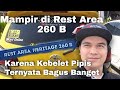 Mampir di Rest Area 260 B Karena Kebelet Pipis Ternyata Bagus Banget