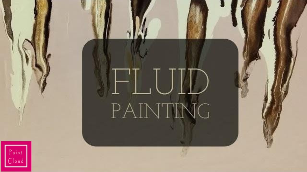 Fluid Painting (First Try)/ Acrylic Pouring / Abstract Art - YouTube