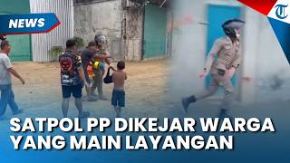 VIRAL: Pontianak Residents Chase Down Satpol PP Over Confiscated Kites screenshot 4
