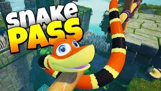 Snake Pass - Cutest Danger Noodle Ever! - Let's Play Snake Pass Gameplay