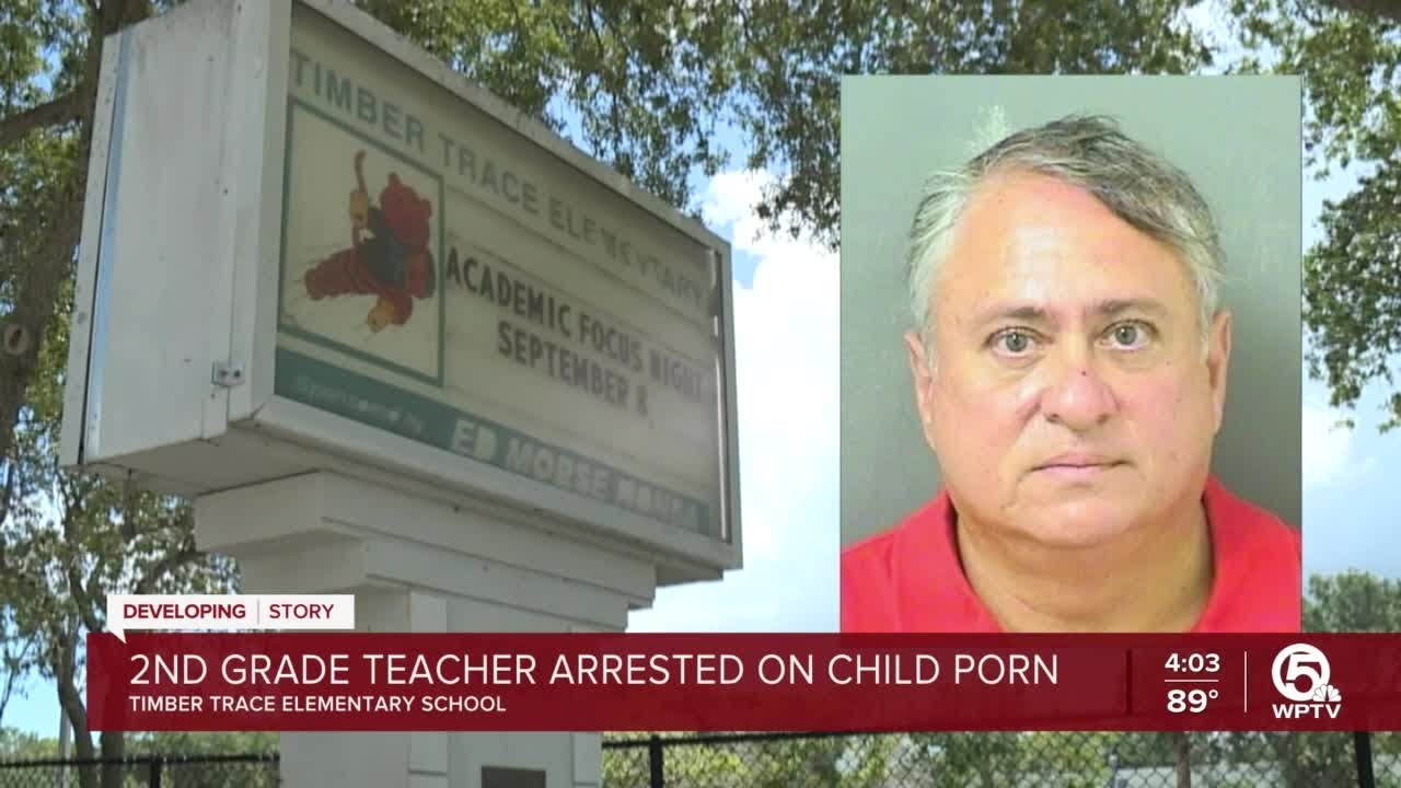 Grade School Teacher Porn - 2nd-grade Palm Beach County teacher arrested on child porn charges - YouTube