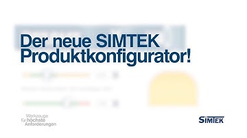 Der SIMTEK Produktkonfigurator