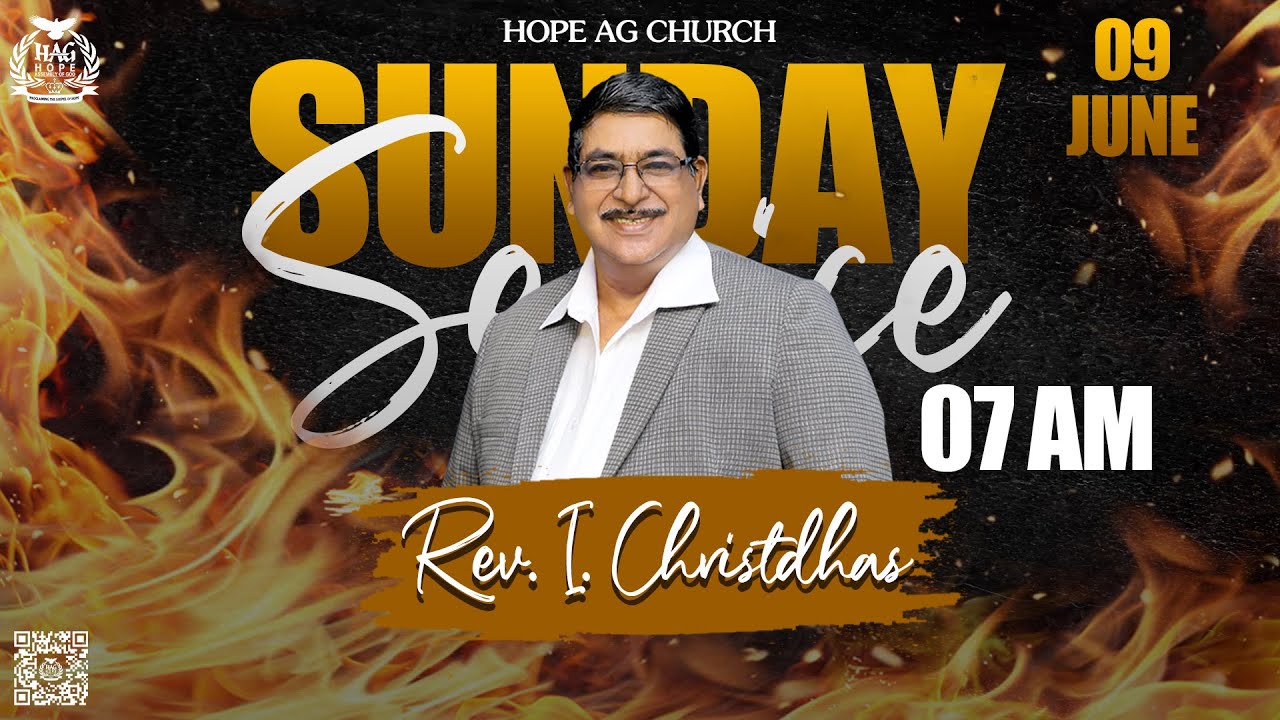 LIVE || Hope AG Church || SUNDAY 2nd SERVICE || 9th JUNE 2024 || Rev.I ...