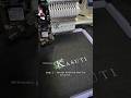 Mastering logo embroidery is all about precision, technique, and the right approach  #embroidery