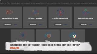 Standing Up Forgerock Stack On Your Local Machine