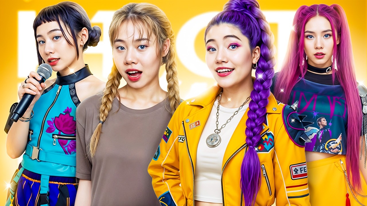 Бейби Долл Усыновлена K-Pop Demon Hunters! Бедная Девушка Спасает Huntrix От Saja Boy!