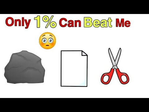 99% can't beat me in Rock Paper Scissors (REAL) - 99% can't beat me in Rock Paper Scissors (REAL)
