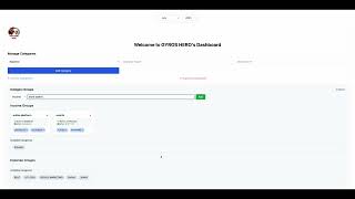 Cashlytic Create Category Groups