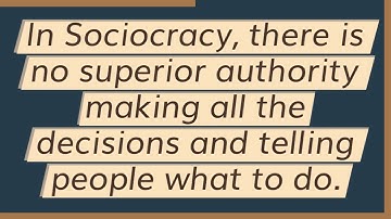 Sociocracy Video 720p
