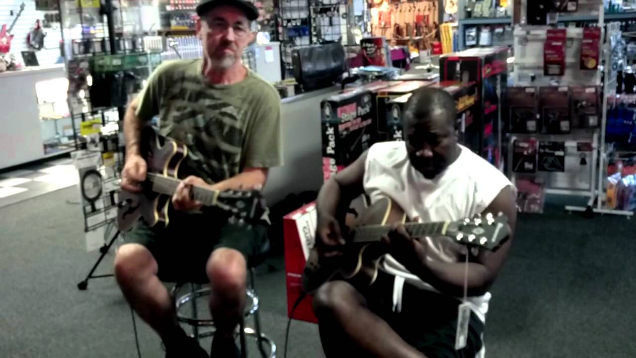 Dave and Everton Jamming in Our Lakeland Store!