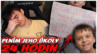 POSLOUCHÁM MÉHO MLADŠÍHO BRÁCHU NA 24 HODIN!