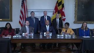 Gov. Moore First Bill Signing Ceremony (April 11, 2023)