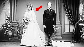 The tragic story behind this 1887 wedding photo was hidden for over a century