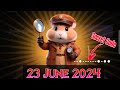 Hamster Kombat Daily Cipher Morse Code | 23/06/2024 | Claim 1,000,000 Coins Task | daily cipher task