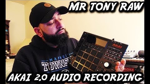 Akai 2.0 MPC Studio Black Software Audio Recording with Mr Tony Raw