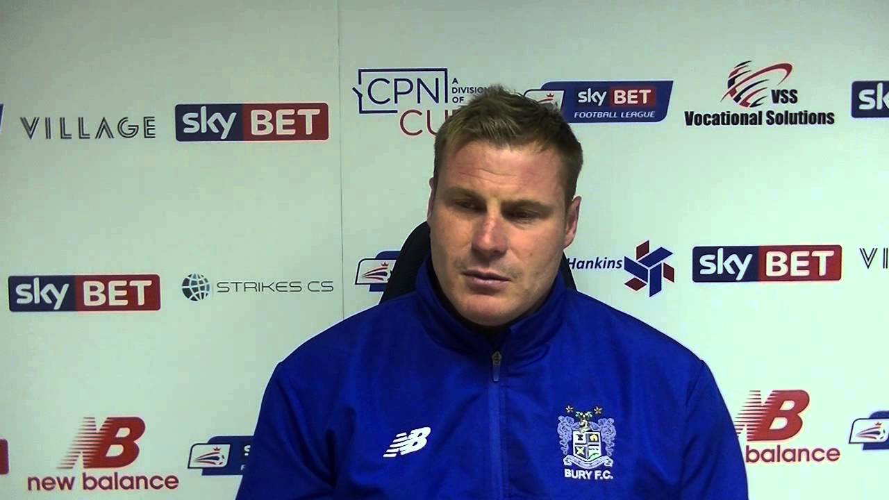 bury fc message board Bury FC Teaser: The Gaffer on Port Vale