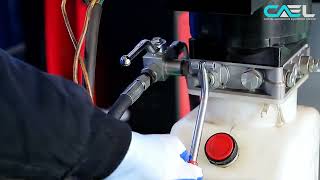 CAEL 3D WHEEL ALIGNMENT MACHINE + FOUR-POST ALIGNMENT LIFT