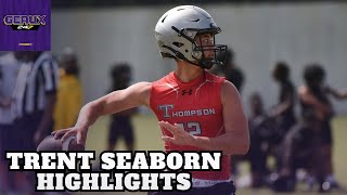 2027 QB Trent Seaborn LSU Elite Camp Highlights