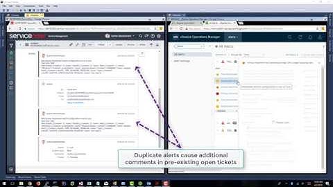 vRealize Operations Manager Integration with ServiceNow
