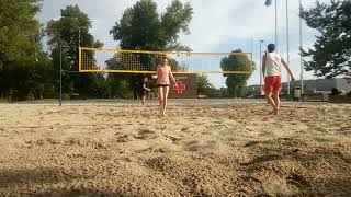 Beach Volleyball, Дима/Саша - Ксюша/Андрей, 1 игра, 14.06.2023