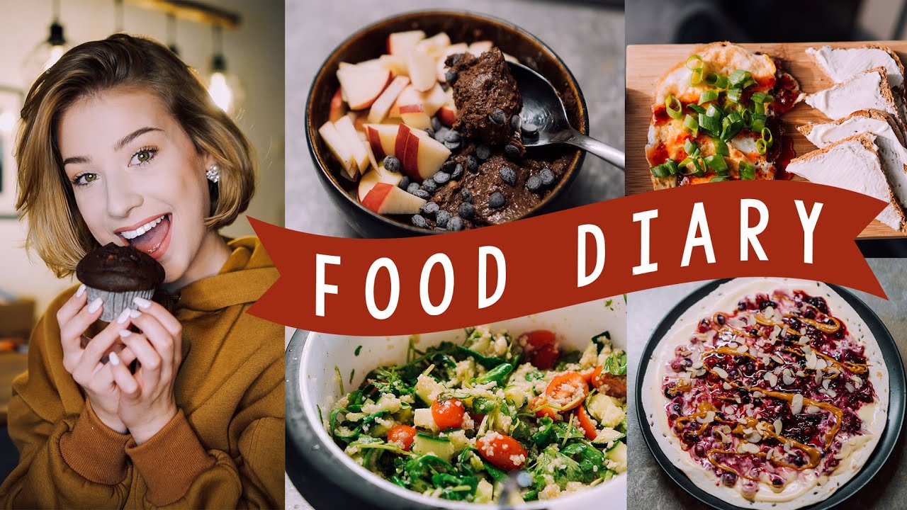 FOOD DIARY - Stay Home Edition - realistisch, gesund +  leckere & schnelle Rezepte // JustSayEleanor